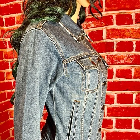 PRANA Women’s Jeans Jacket - Picture 5 of 6